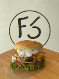 Drivu Chicken Truffle Burger