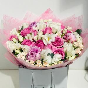 Drivu Shades of Pink Peony Eid Bouquet