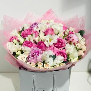 Drivu Shades of Pink Peony Eid Bouquet 