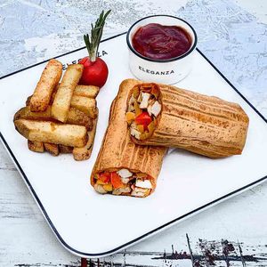 Drivu Chicken Fajita Wrap