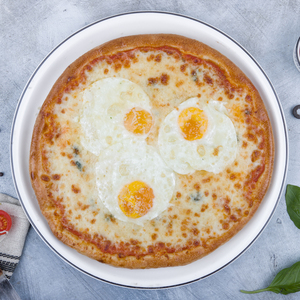 Drivu Egg Florentine Pizza
