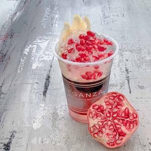 Drivu Pomegranate Lemon Mocktail