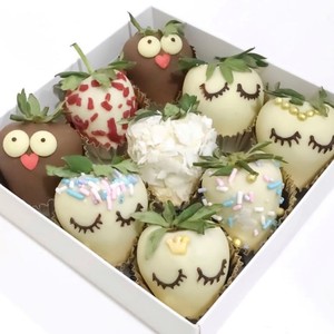 Drivu Bird & Angel Strawberries (9 pieces)