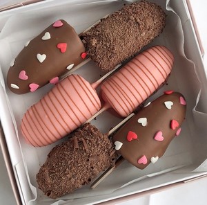 Drivu Banana Velvet Heart (6 pieces)