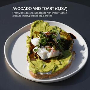Avocado and Toast - La Petite Cafe al-ain