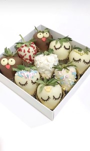 Drivu Bird & Angel Strawberries (16 pieces)