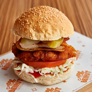 Drivu Crispy Chicken Burger