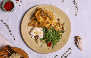 Drivu Buratta Scrambled eggs