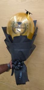 Drivu Gold Graduation Balloon