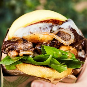Drivu Philly Steak Burger