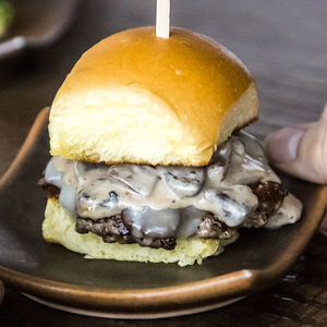 Drivu Wagyu Portobello Slider