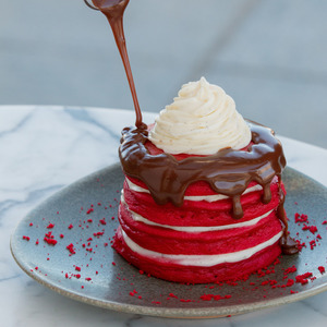 Drivu Red Velvet Pancakes