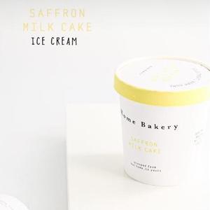 Drivu Saffron Milk Cake Ice Cream (16oz)