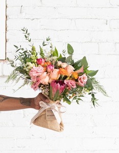 Drivu Peach Color Bouquet