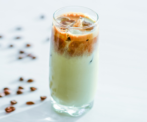 Drivu Iced Pistachio Latte