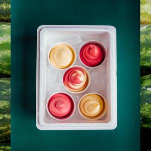 Drivu Berrymelon & Lychee-Pineapple Box (5 cups)