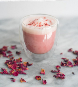 Drivu Hot Rose Latte (without cream)