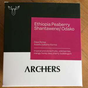Drivu Ethiopia Peaberry Shantawene/Odaka (250g)