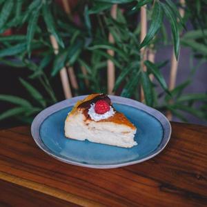 Drivu San Sebastian Cheesecake Slice