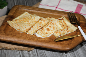 Drivu Roti with Cheddar Cheese