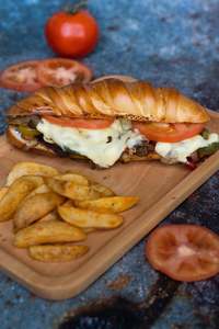 Drivu Philly Beef Steak Sandwich
