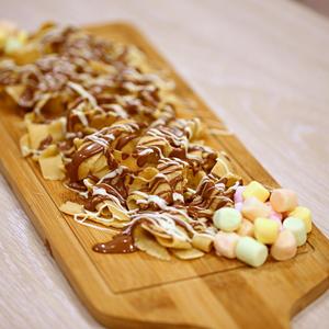 Drivu كريب فوتشيني مكس جوكلت Crepe Fettuccini Mix Chocolate