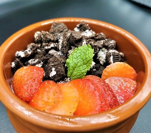 Drivu Oreo Strawberry Madness مهلبية الفراولة و الأوريو