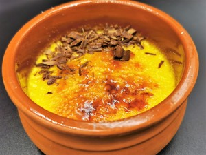 Drivu Saffron Lindt Karak Chai Brulee كرك بالكريم بروليه و الزعفران