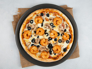 Drivu Shrimp Supreme Pizza