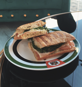 Drivu Turkey and cheese Panini