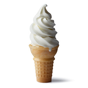 Drivu Vanilla Softserve Cone