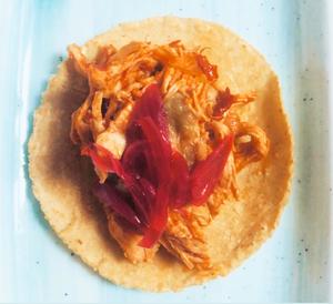 Drivu Chicken tinga taco