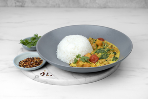 Drivu Pumpkin & Chickpea Coconut Curry