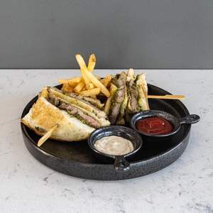 Drivu Steak Sando
