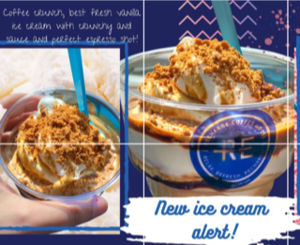 Drivu Coffee Crunch Ice Cream