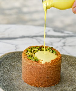Drivu Saffron Cheese Cake