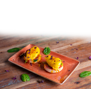 Drivu Eggs Benedict