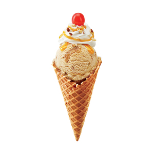 Drivu Single Value Scoop Sundae Waffle Cone