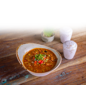 Drivu Rajoo Keema with Paratha