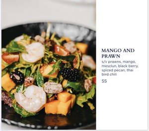 Drivu Mango & Prawn Salad 
