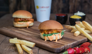 Drivu Dynamite Chicken Slider Meal