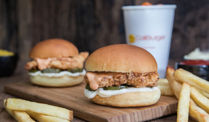 Drivu Crispy Chicken Slider Meal