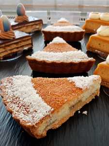 Drivu Coconut Banana Tart