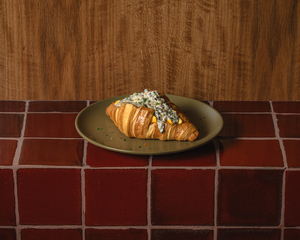 Drivu Egg & Mushroom Croissant