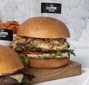 Drivu Za'atar Chicken Burger