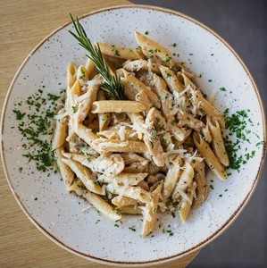 Drivu Penne Alfredo