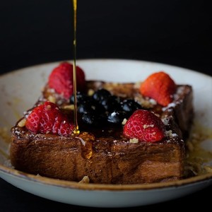 Drivu French Toast with Ice Cream