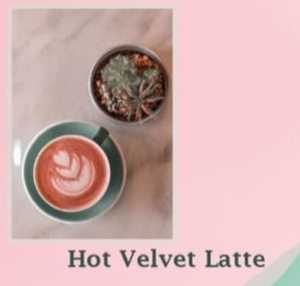 Drivu Hot Red Velvet Latte
