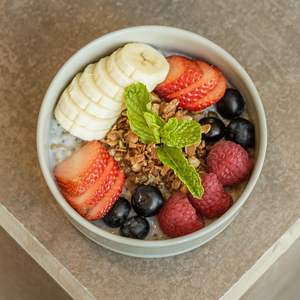 Drivu Coconut Chia Seed Oatmeal
