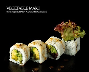 Drivu Vegetable Maki Roll (8 pieces)